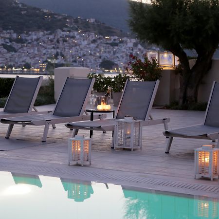 Skopelos Village Hotel Bagian luar foto
