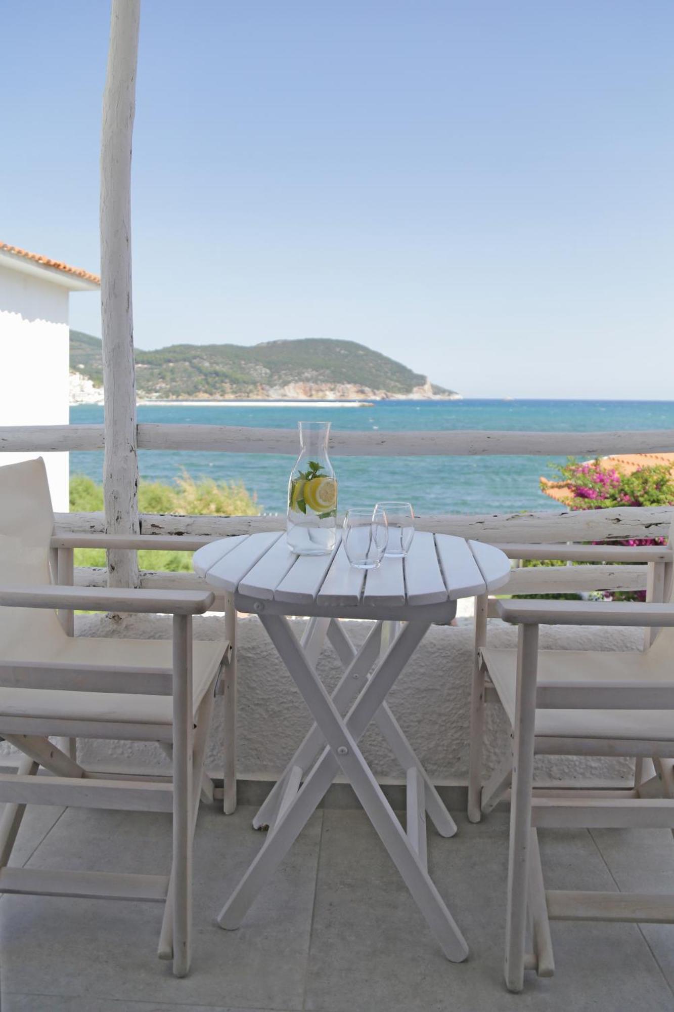 Skopelos Village Hotel Bagian luar foto