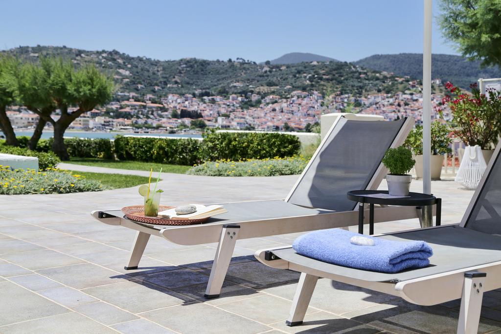 Skopelos Village Hotel Bagian luar foto