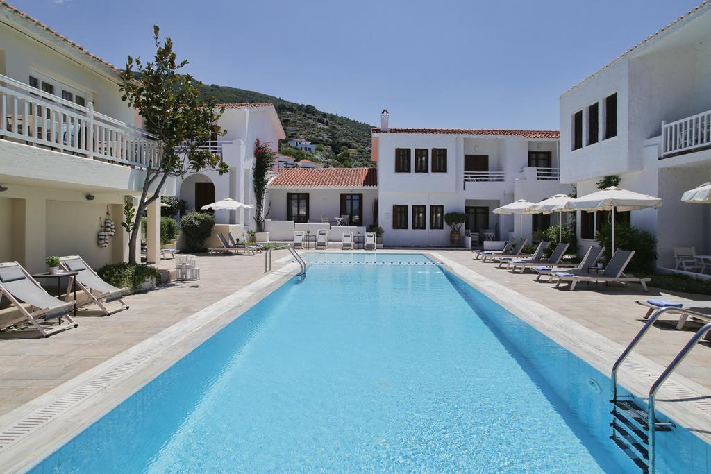 Skopelos Village Hotel Bagian luar foto